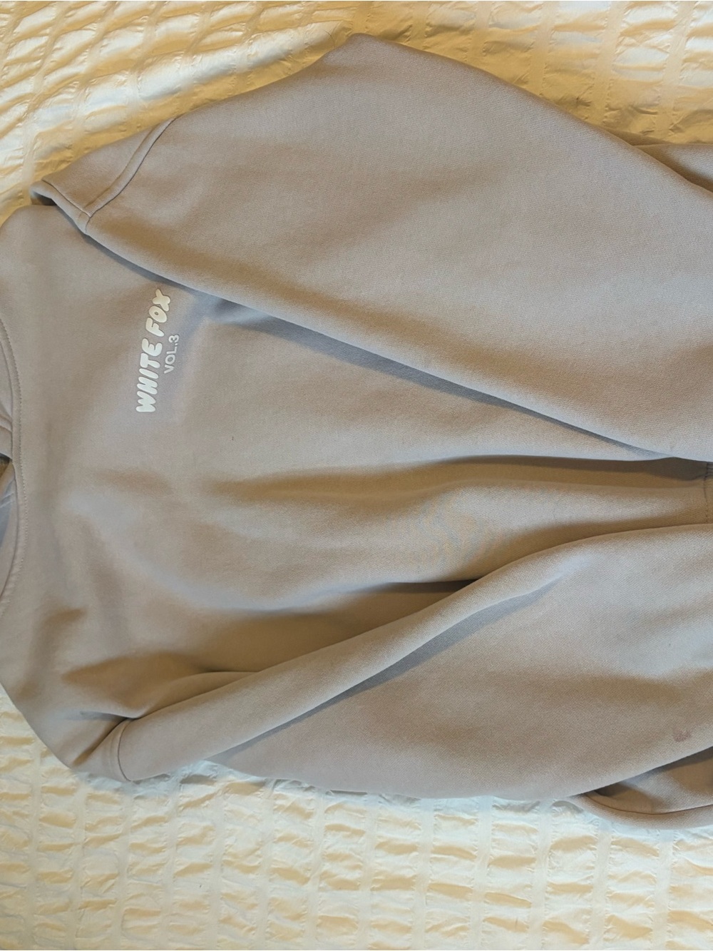 Men’s Crewneck Sweatshirt in Pale Gray